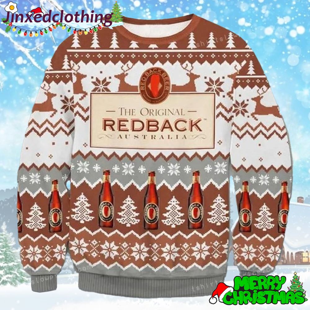 The Original Redback Australia Ugly Sweater Christmas Party 